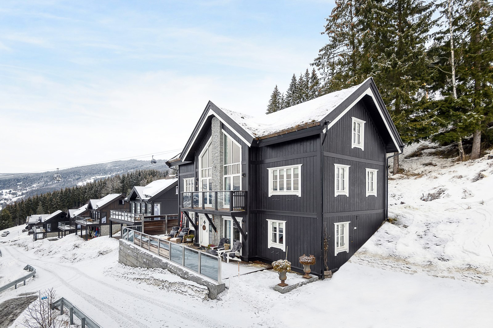 Hafjell fritidsbolig i norsk fjellområde